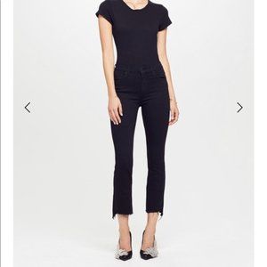 Celebrity Fav! MOTHER Insider Crop Fray Jeans